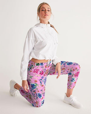 Open image in slideshow, AMORE PINK Women&#39;s Track Pants
