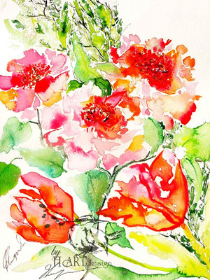 Open image in slideshow, FLORAL ART EBISO, BRING THE FIRE INTO LOVE
