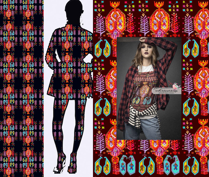 PORTFOLIO PAISLEY©Byheart Design Sweden