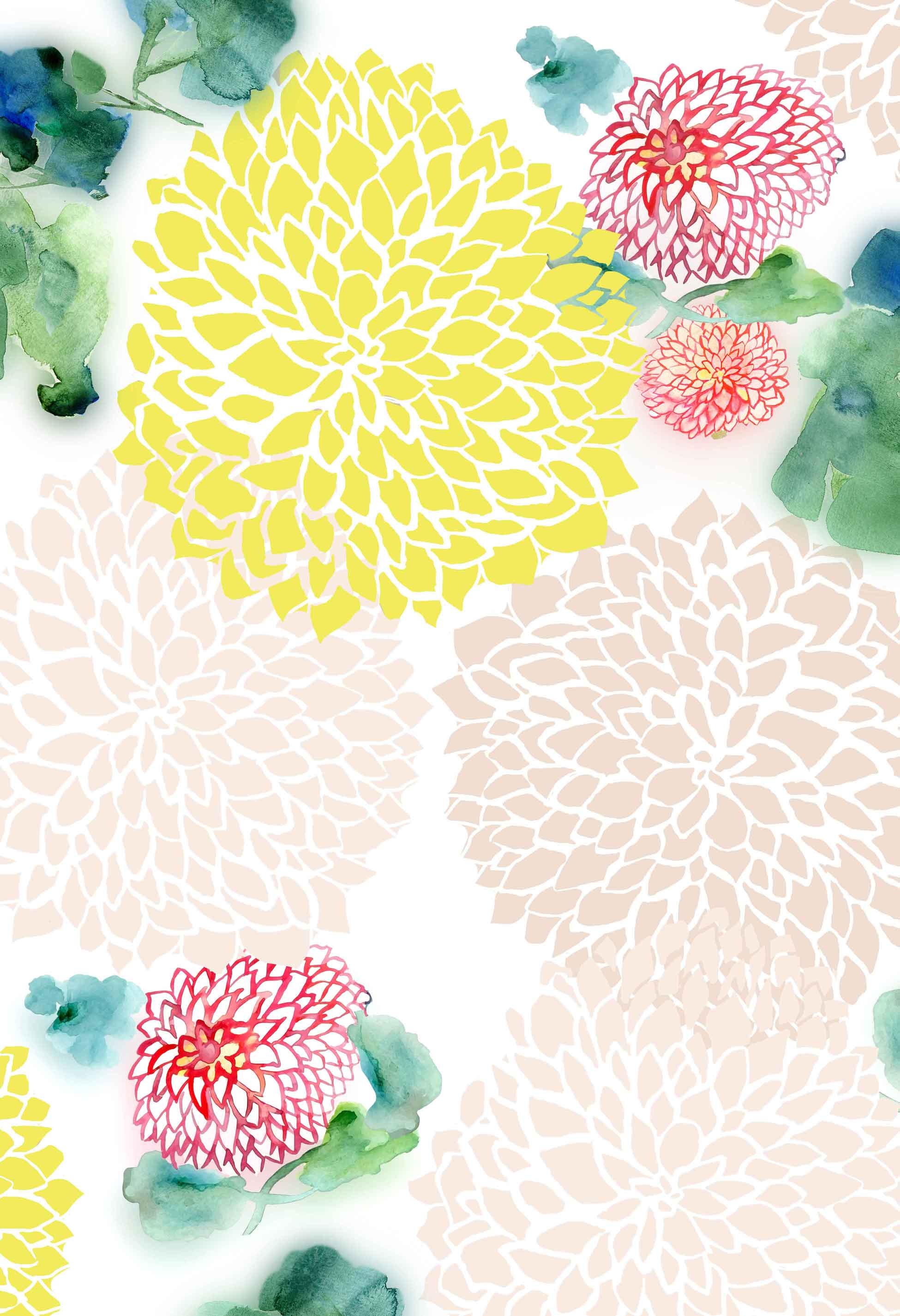 NR 46 || FLORAL || DAHLIA