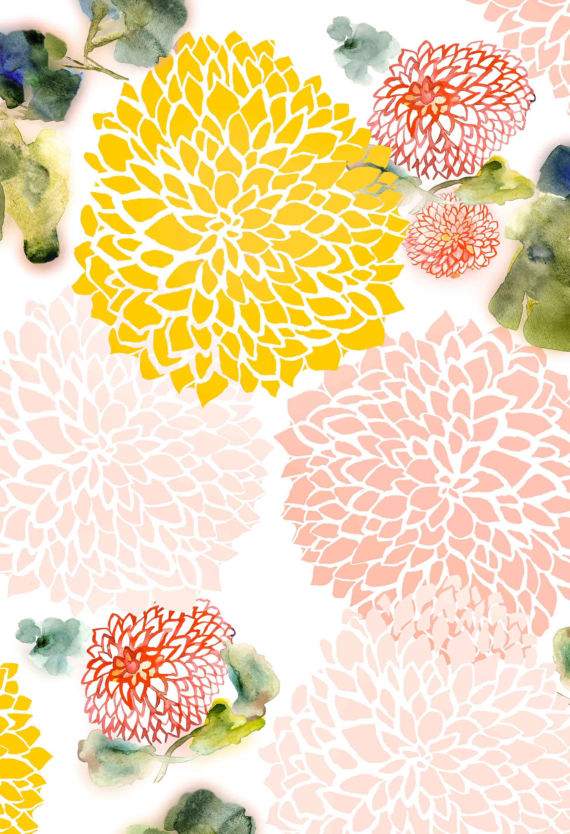 NR 46 || FLORAL || DAHLIA