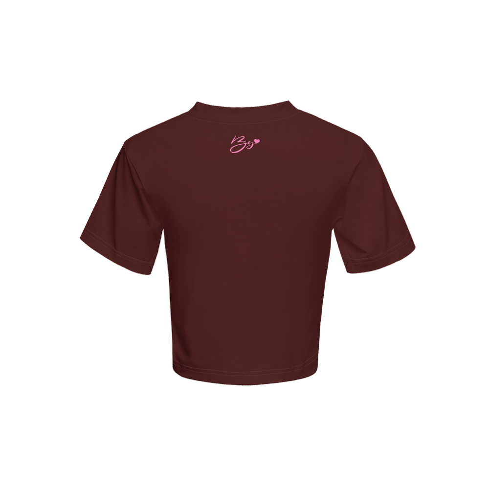 Women's Short Sleeve Cropped T-Shirt-High-Performance SORONA