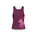 Women's Cross Back Sleeveless Tank Top-High-Performance SORONA