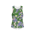 Women's Cross Back Sleeveless Tank Top-High-Performance SORONA