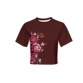 Women's Short Sleeve Cropped T-Shirt-High-Performance SORONA