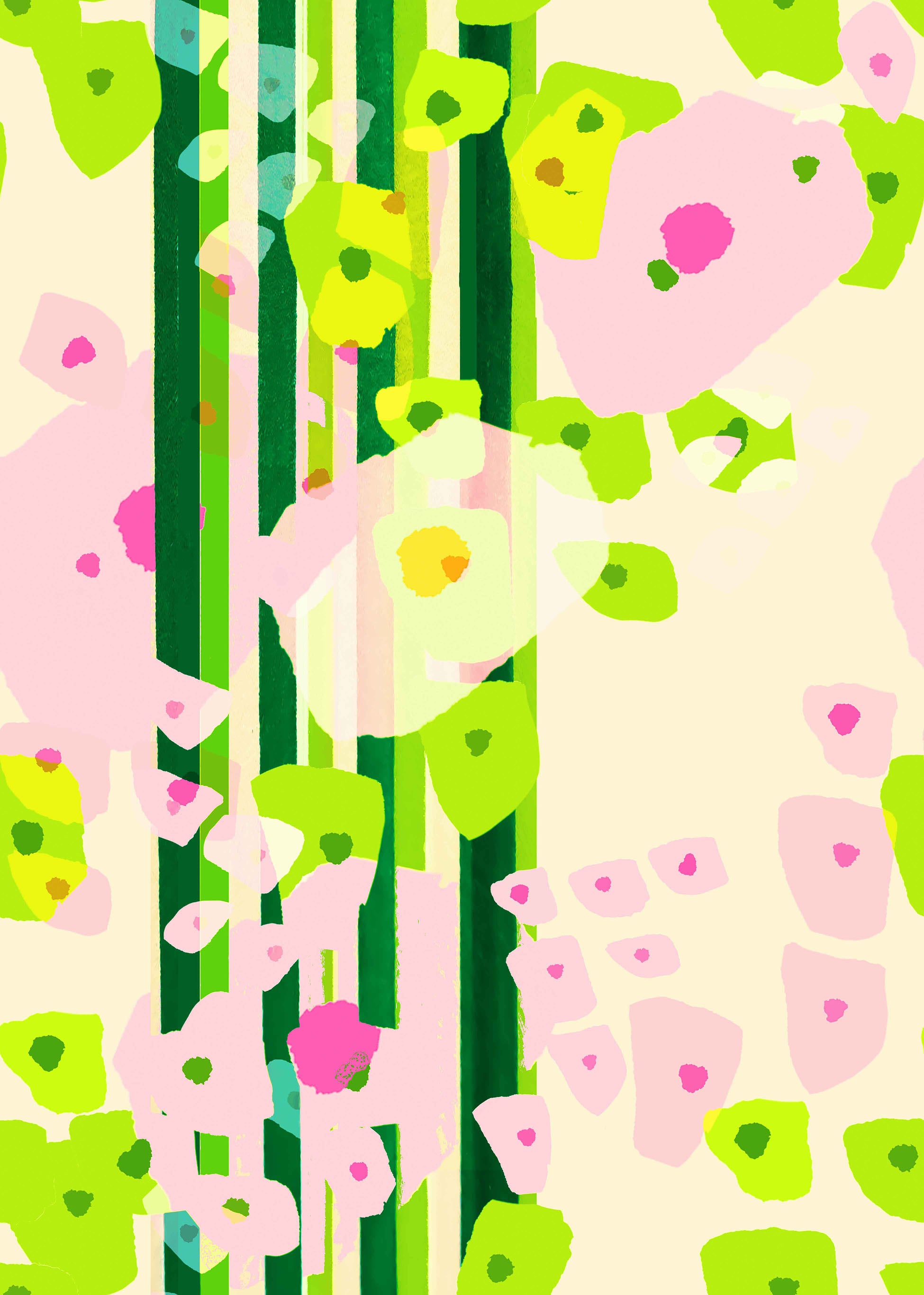 ABSTARCT | DOTS PLAID GARDEN |