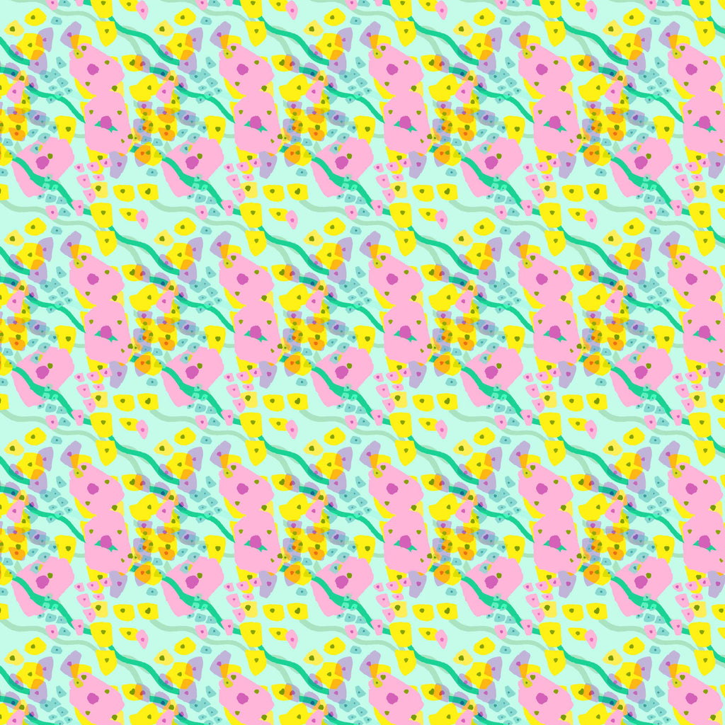 ABSTARCT | DOTS PLAID GARDEN |