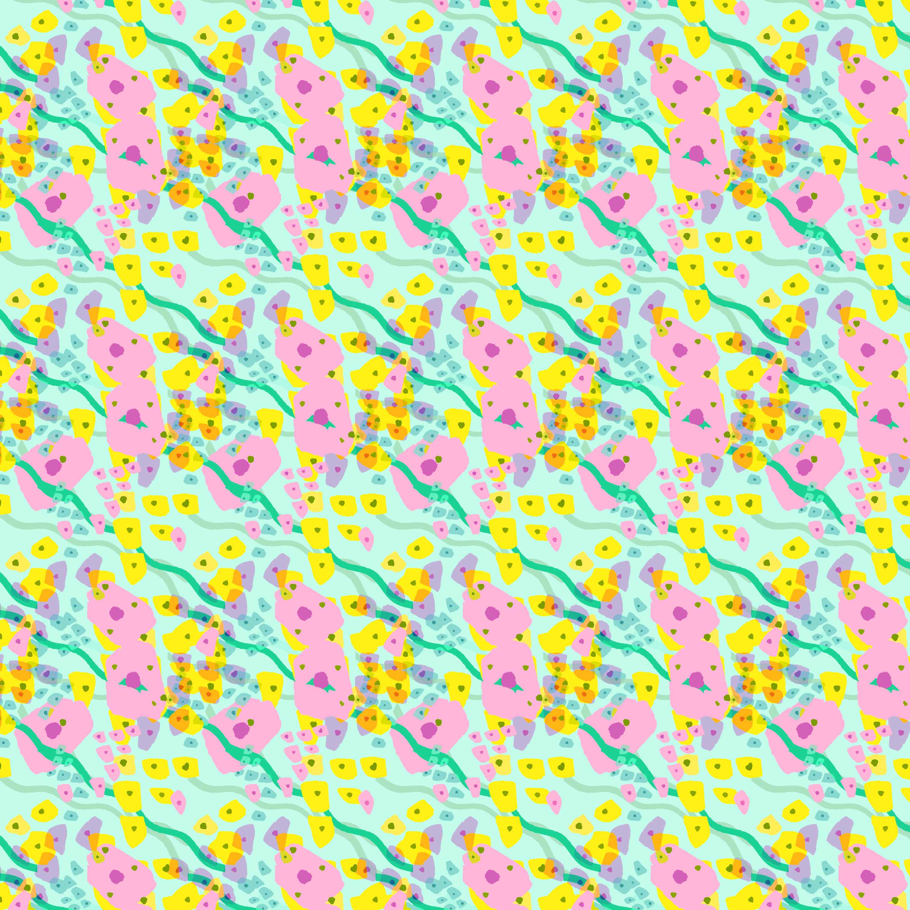 ABSTARCT | DOTS PLAID GARDEN |
