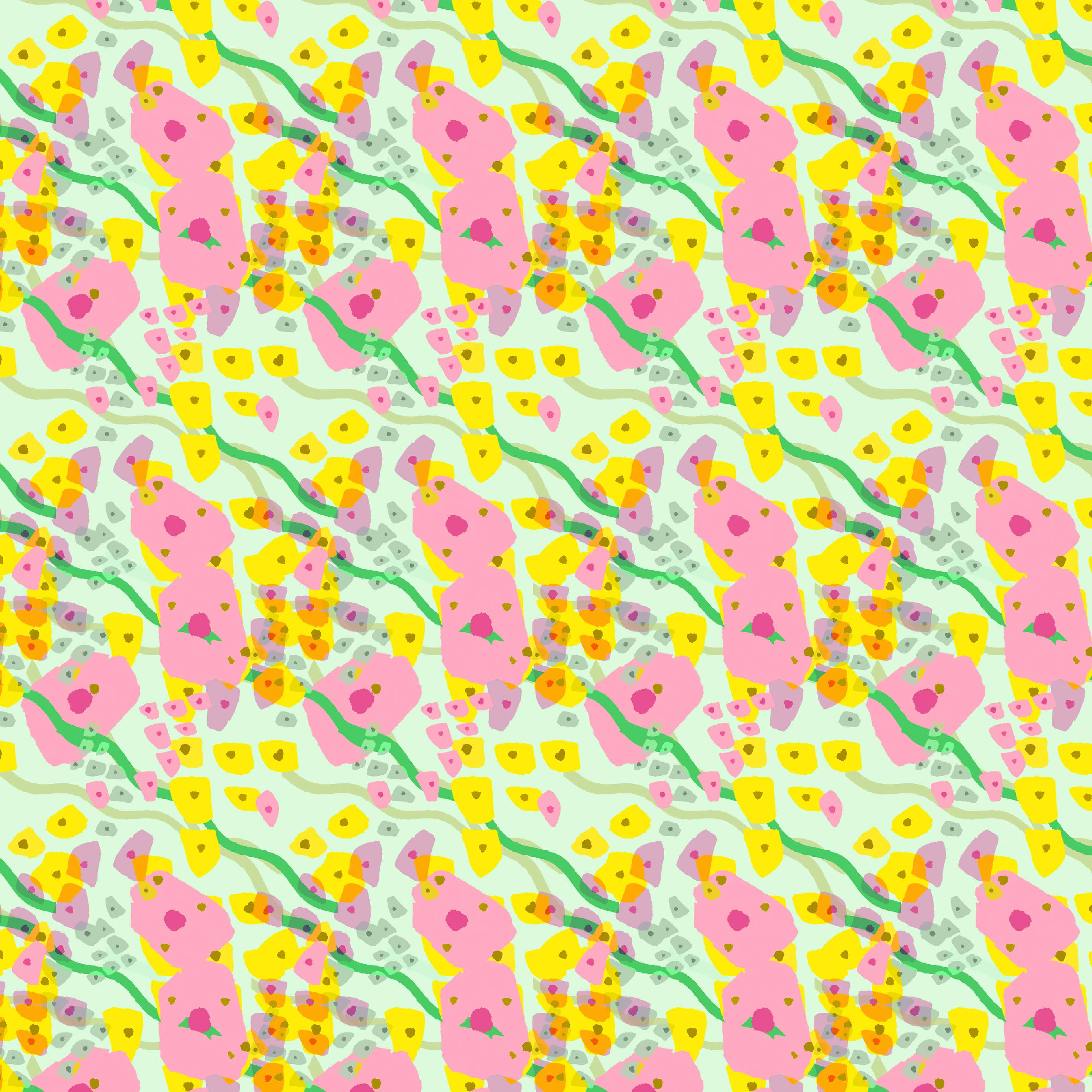 ABSTARCT | DOTS PLAID GARDEN |