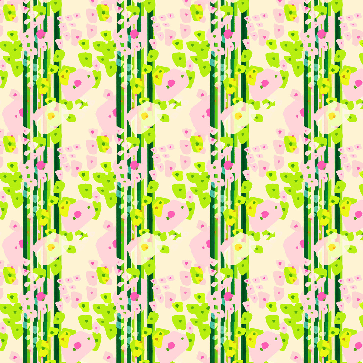 ABSTARCT | DOTS PLAID GARDEN |