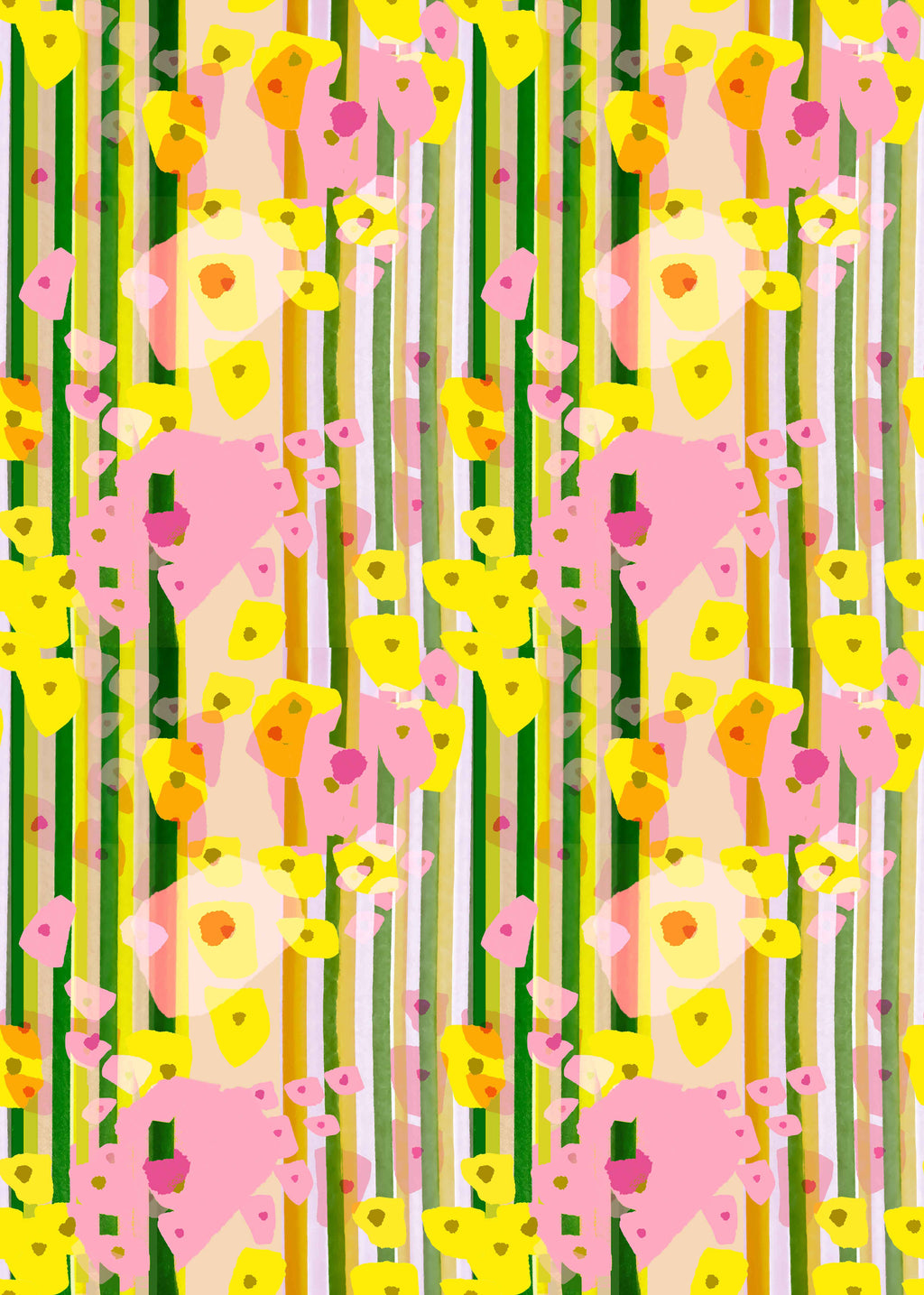 ABSTARCT | DOTS PLAID GARDEN |