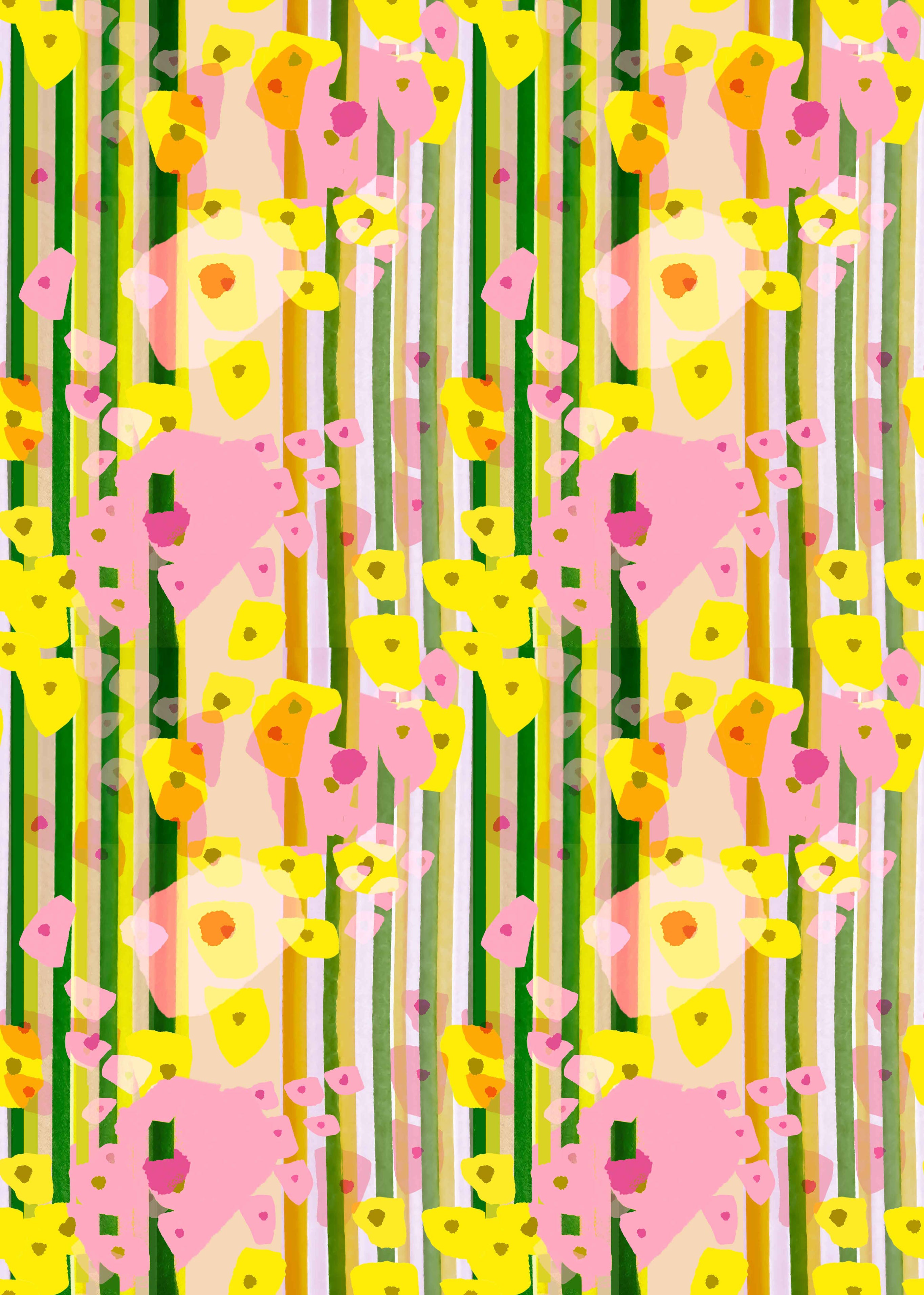 ABSTARCT | DOTS PLAID GARDEN |