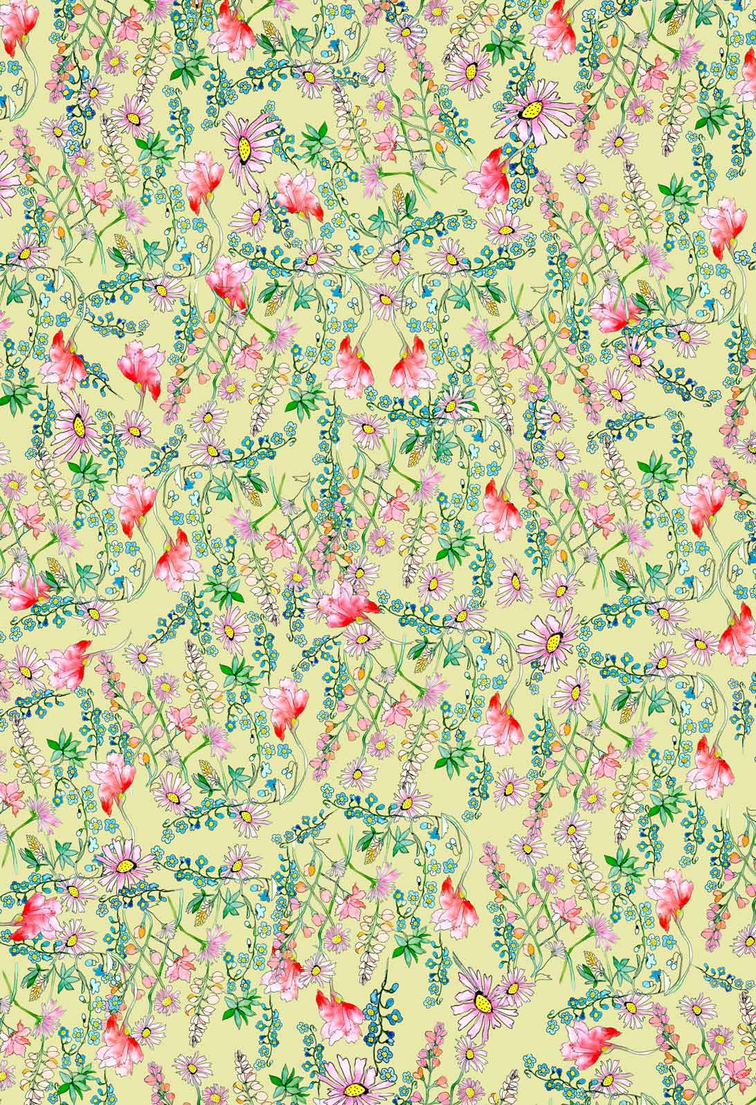 FL001 - Paradise - Floral Print