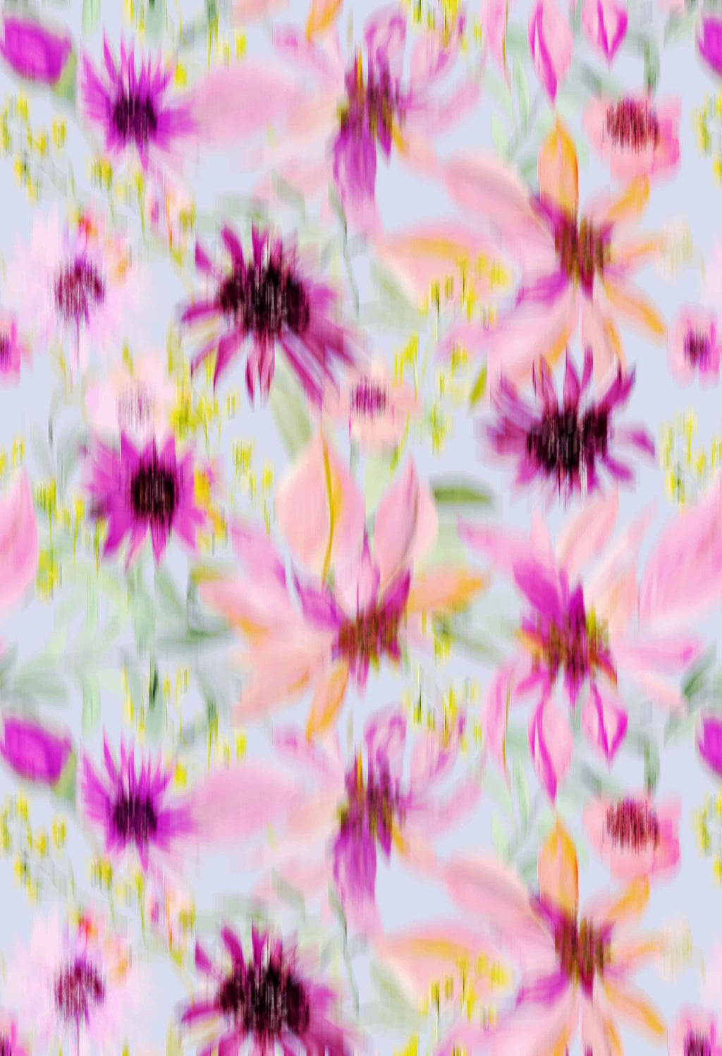 
FL0017 Joyful Flowers – vibrant watercolor floral repeat print by byHeart Design Sweden
Joyful Flowers floral pattern – fashion and textile print license, byHeart Design
FL0017 watercolor floral print – pastel colorway, byHeart Design Sweden