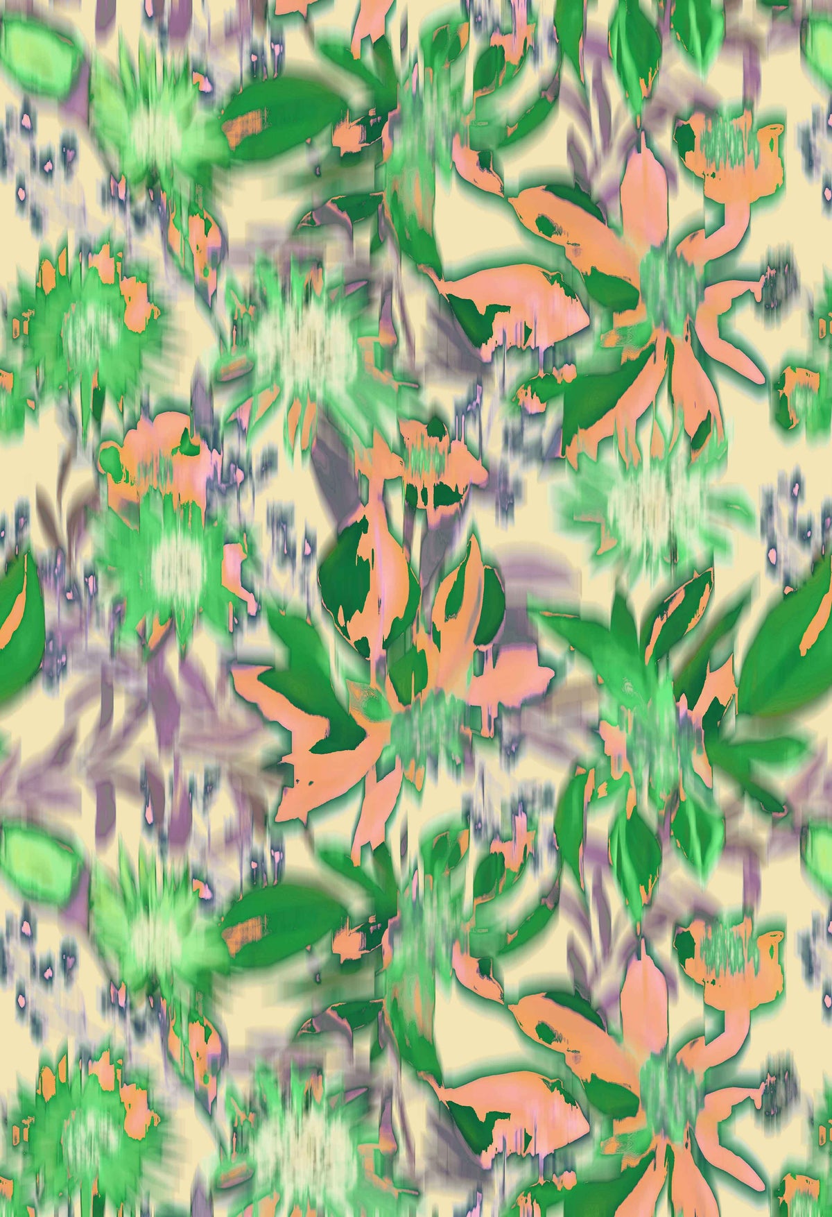 
FL0017 Joyful Flowers – vibrant watercolor floral repeat print by byHeart Design Sweden
Joyful Flowers floral pattern – fashion and textile print license, byHeart Design
FL0017 watercolor floral print – pastel colorway, byHeart Design Sweden