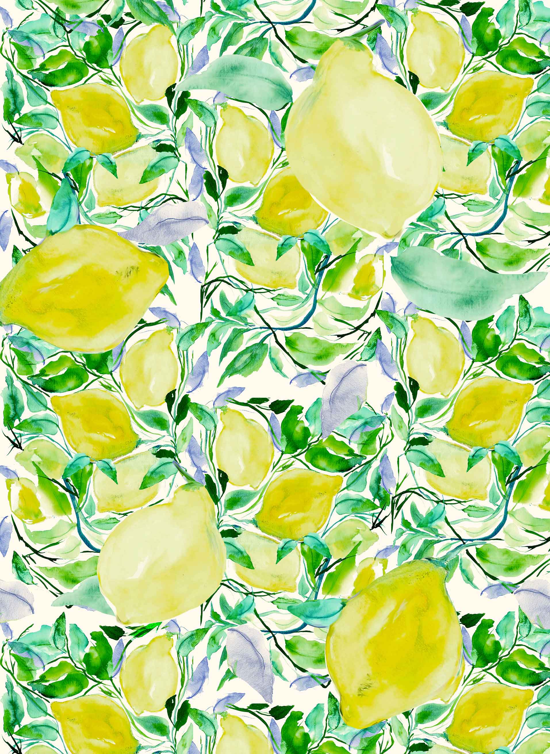 FR004 - Just Lemon - Fruits Print
