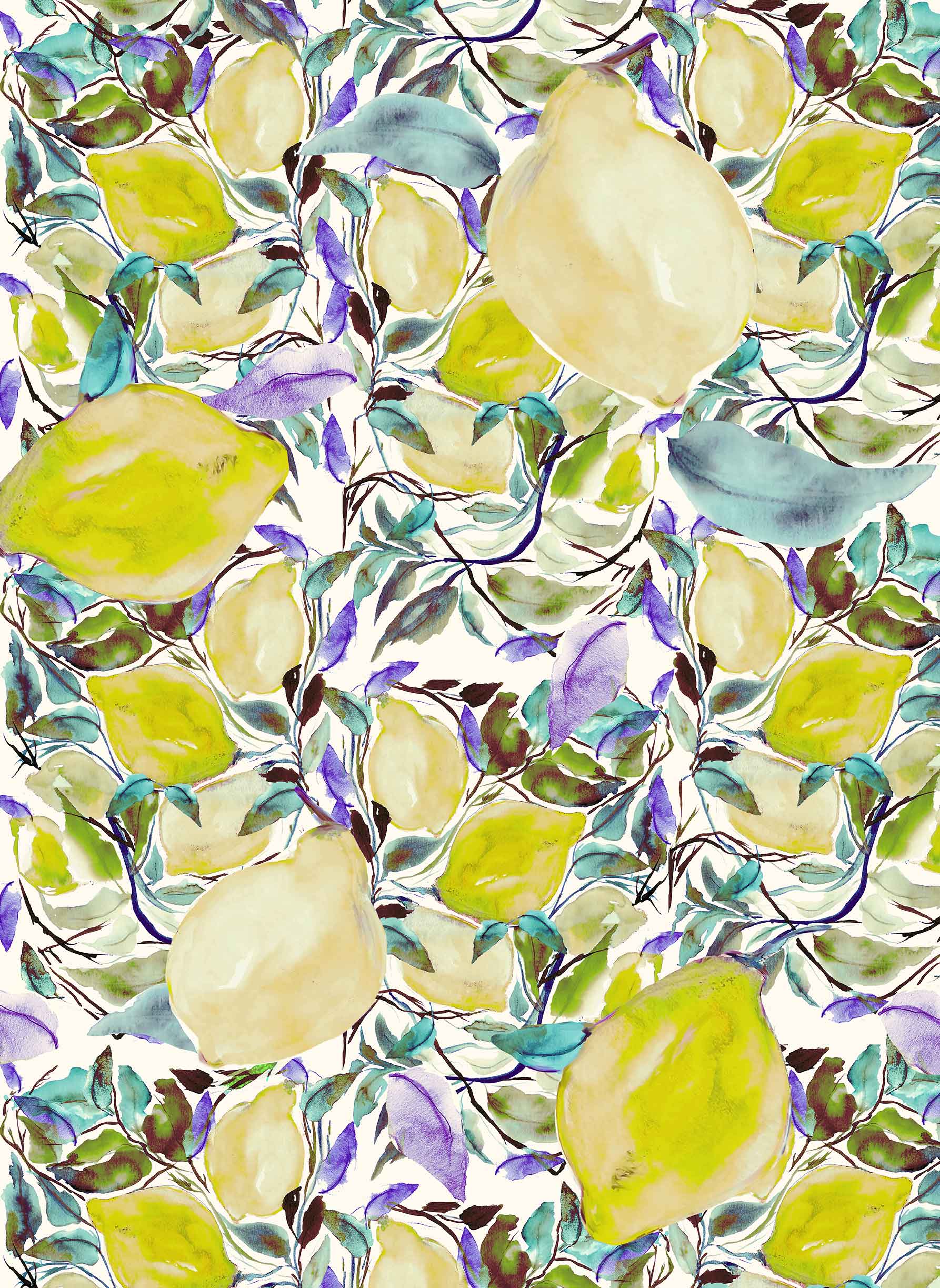 FR004 - Just Lemon - Fruits Print