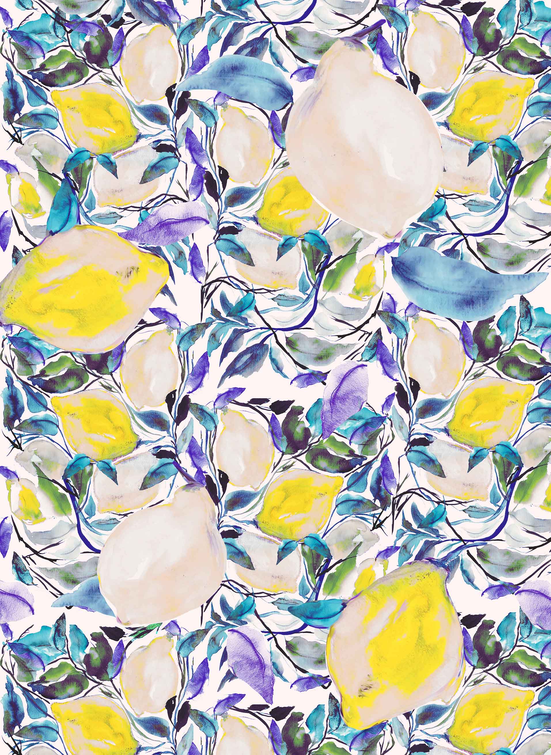 FR004 - Just Lemon - Fruits Print