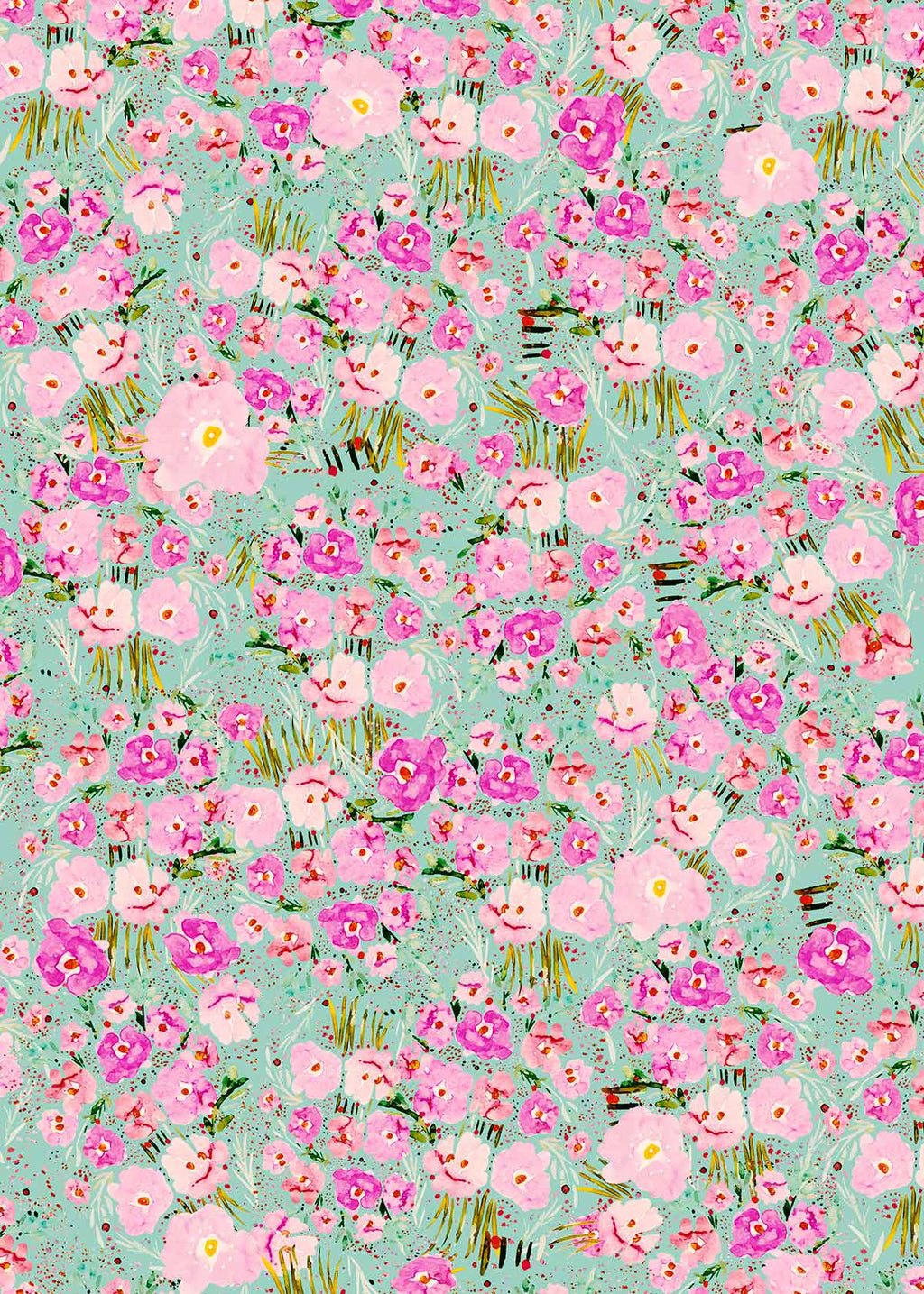 FL006 - Cute Flowers - Floral Print