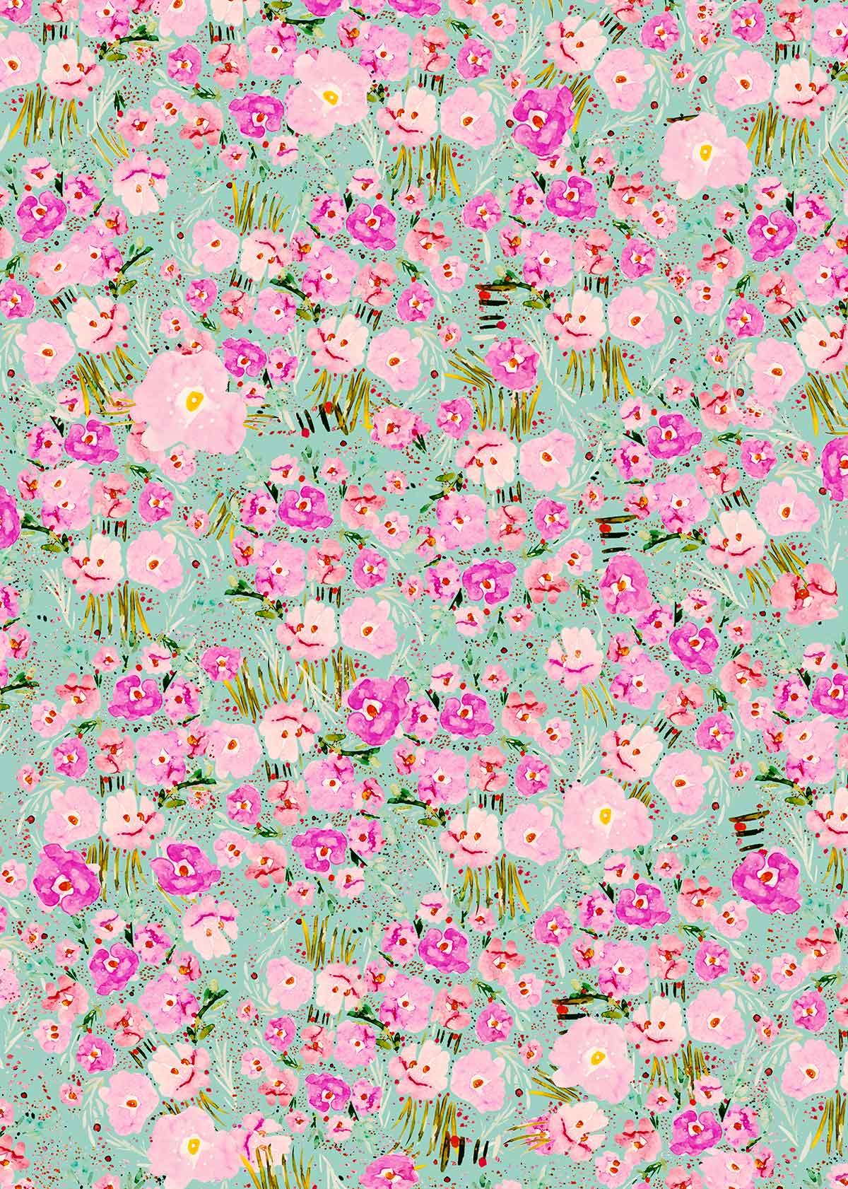 FL006 - Cute Flowers - Floral Print