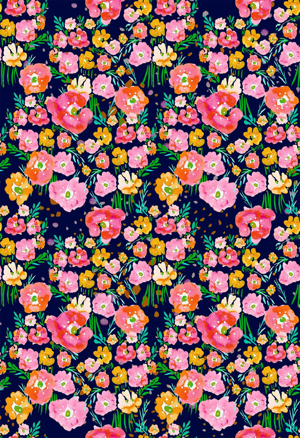 FL006 - Cute Flowers - Floral Print