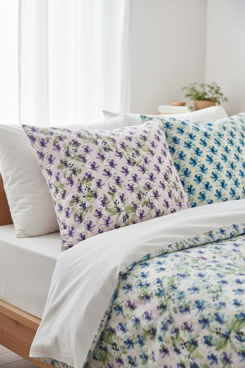 Mockup-Bedding Close-up Byheart Design