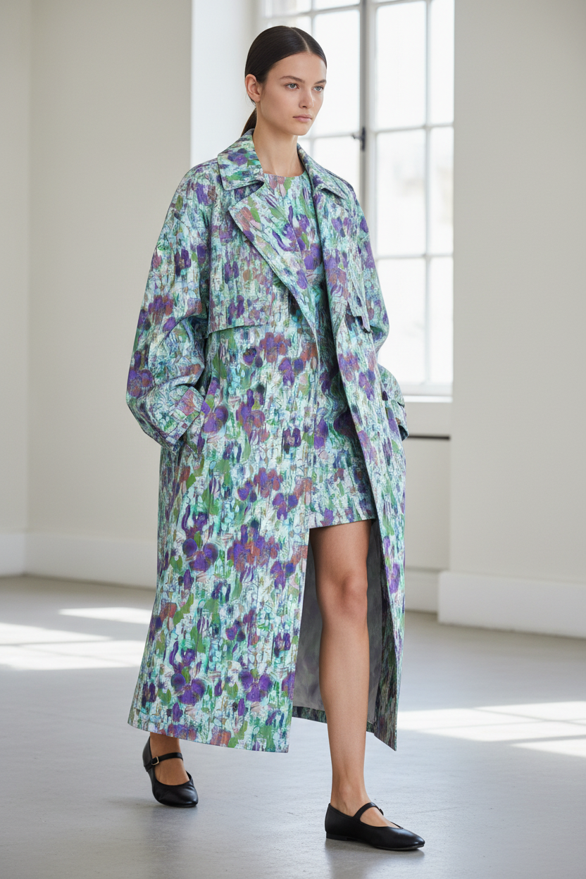 Blue Violet Trench