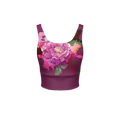 Women's Longline V-Shape-Back Sports Bra-Butter Soft Texture