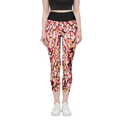 The Red Leopard — Women's High-Rise Leggings