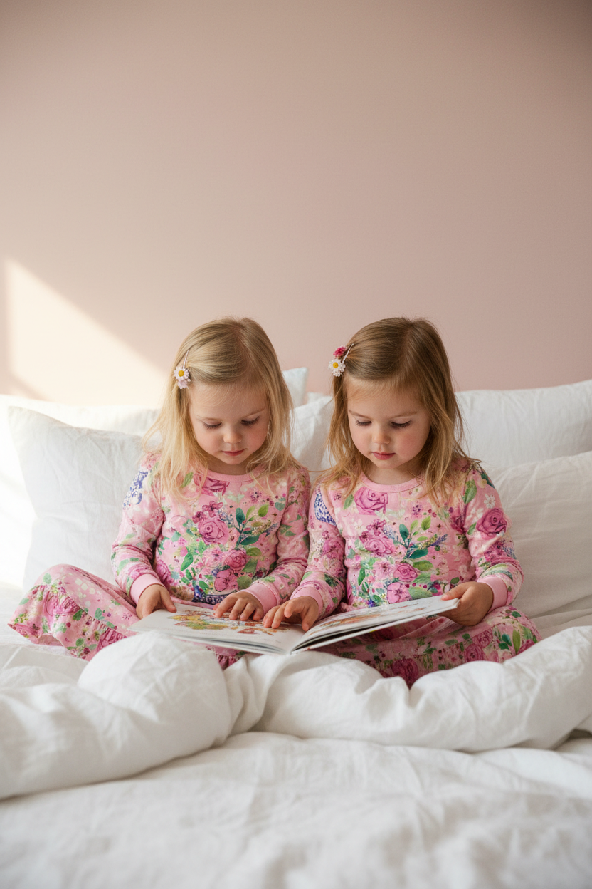 FL0010 Girls Nightgown -byheart design sweden