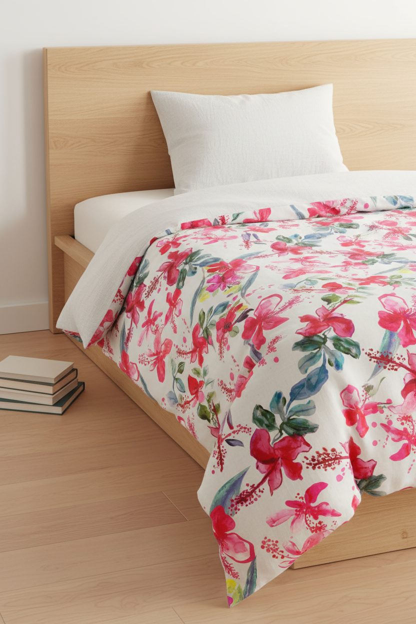 FL0014 Light Blue Bed Linen Nordic