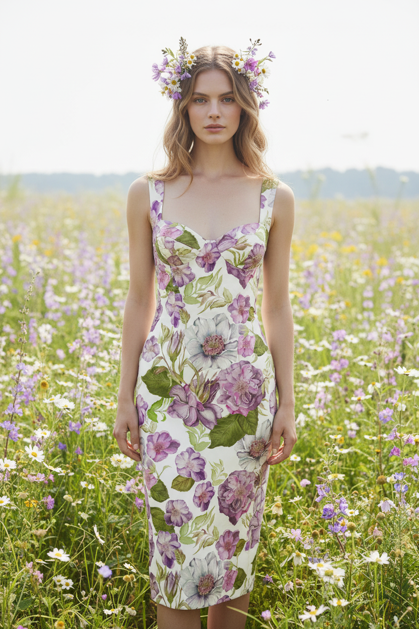 FL0015 Cream Meadow -byheartdesign