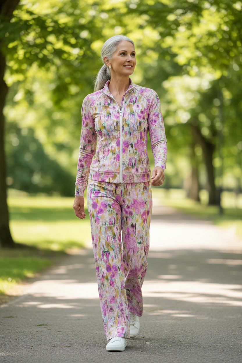 FL0019 Hazy Pink Senior Activewear Park