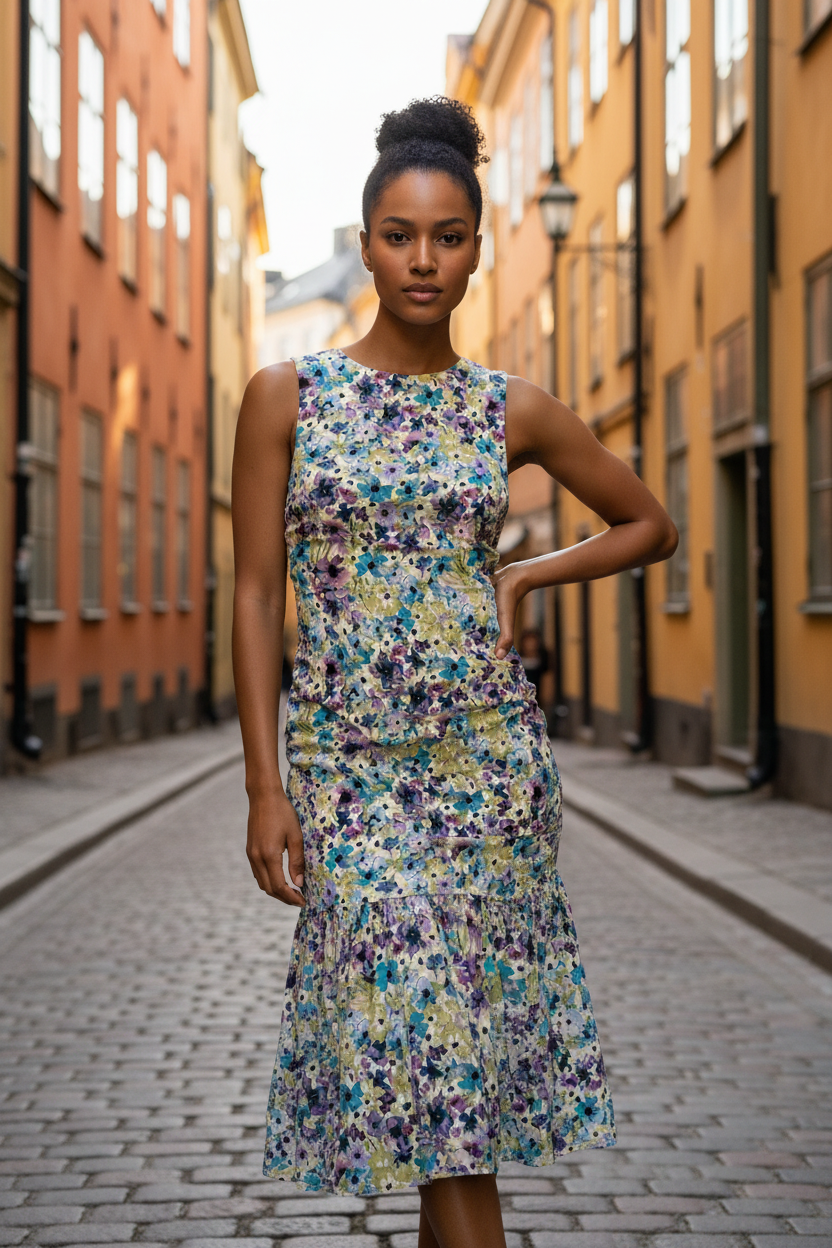 FL007 Teal Purple Mulatto Gamla Stan