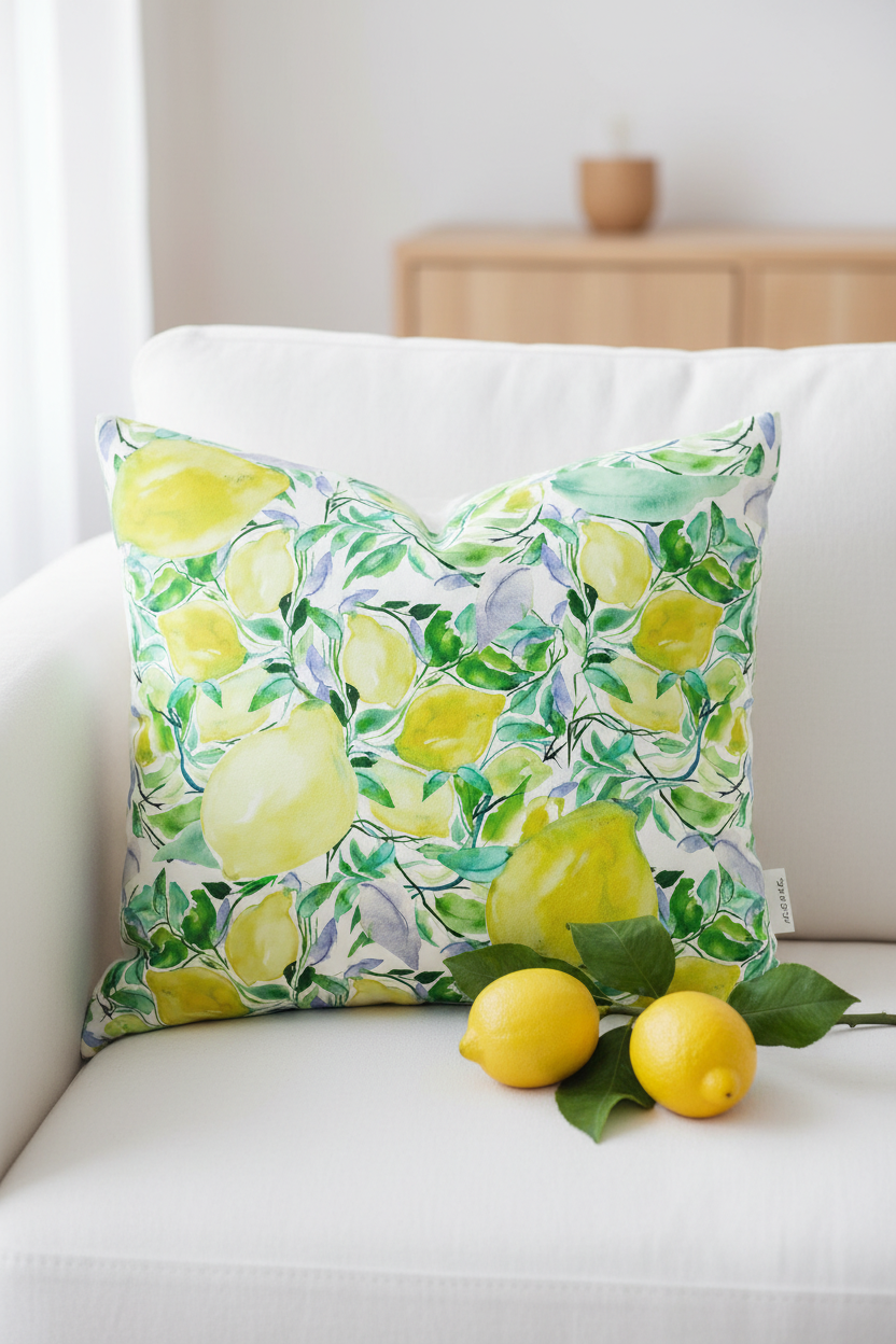FR004 Just Lemon Cushion