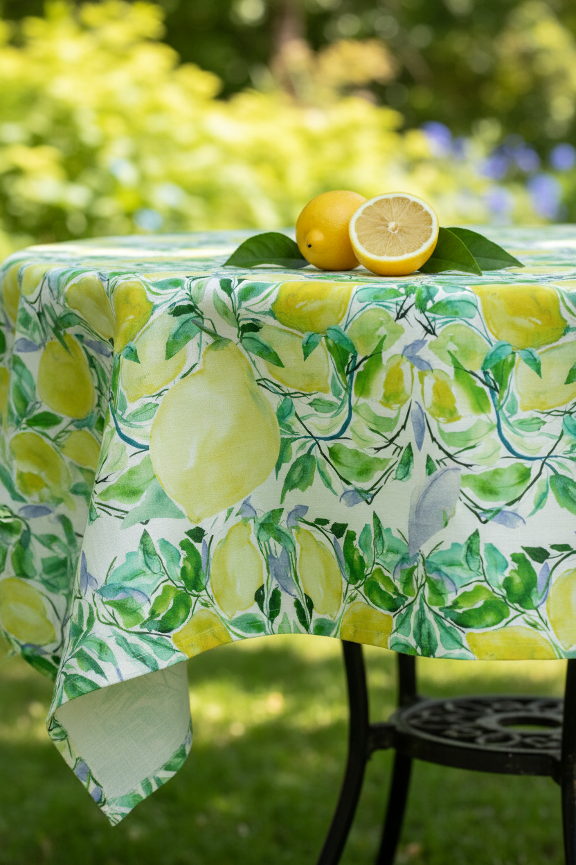 FR004 Just Lemon Yellow Fabric