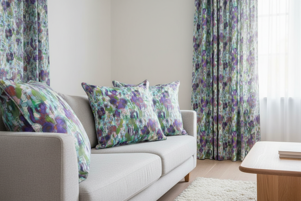 Home Textiles Blue Violet