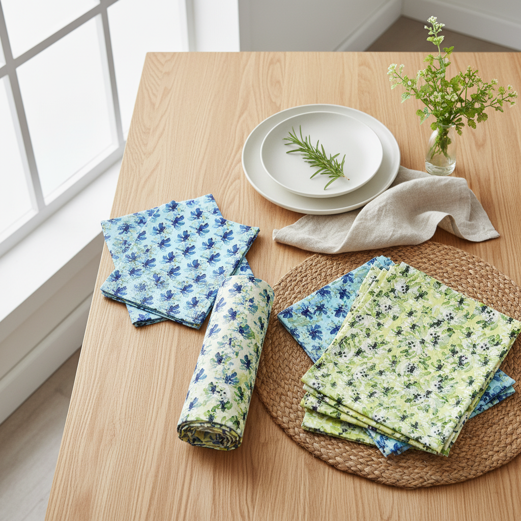 Kitchen Textiles Flat Lay -Byheart Design