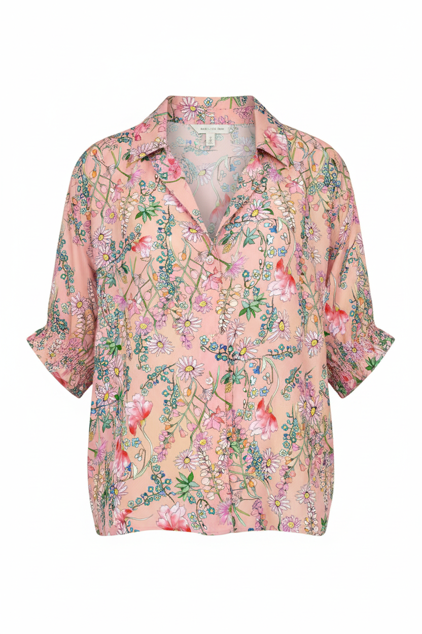 Paradise Pink Blouse — FL001©Byheart Design Sweden 