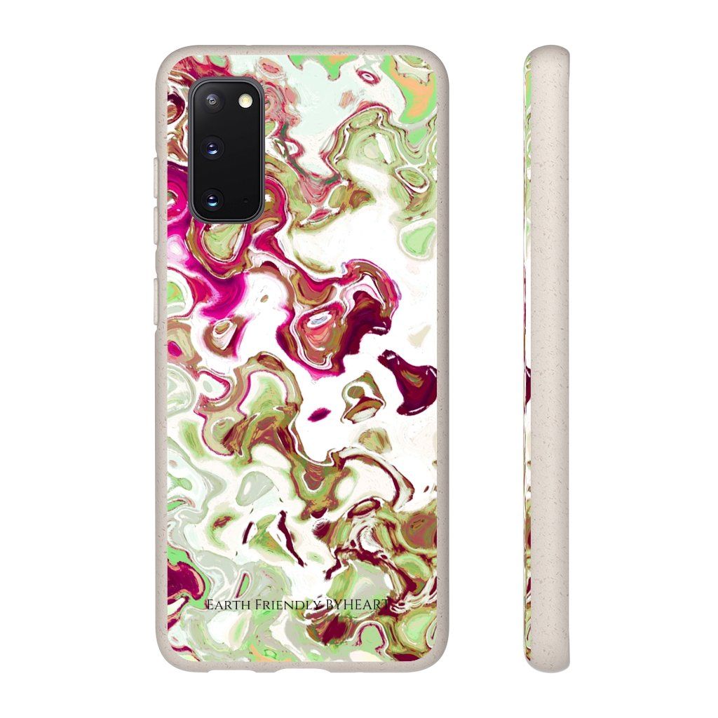 Biodegradable Case || GREEN WAVES ||