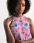 AMORE PINK  || Women's Halter Dress