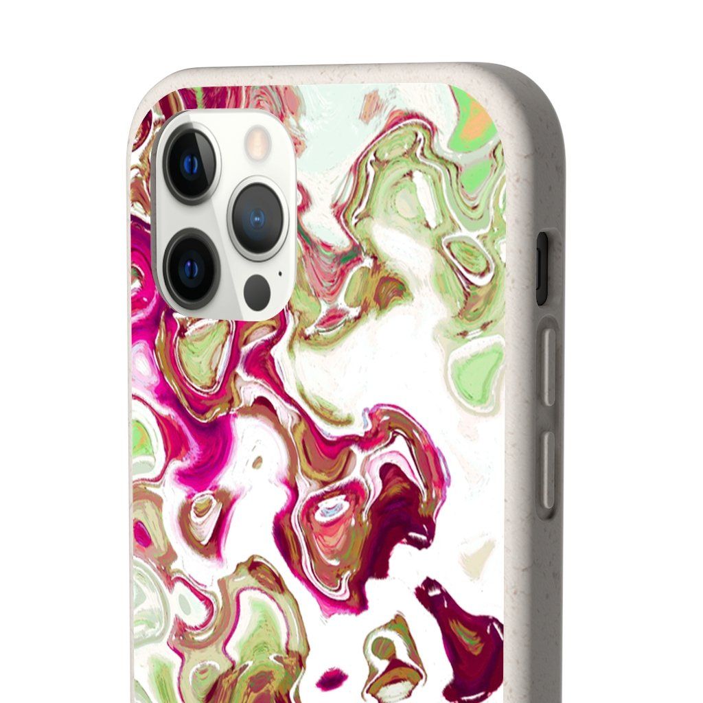 Biodegradable Case || GREEN WAVES ||