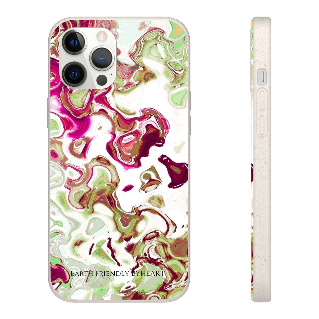 Biodegradable Case || GREEN WAVES ||