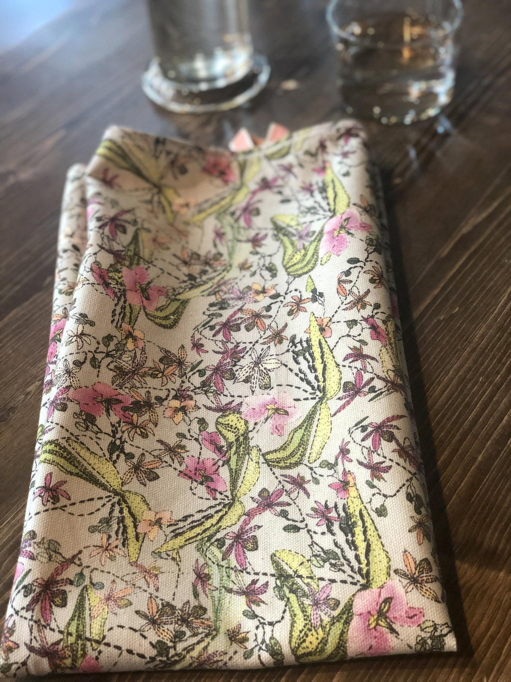 FRAGRANT ORCHIDS  | Organic Dish Towel |