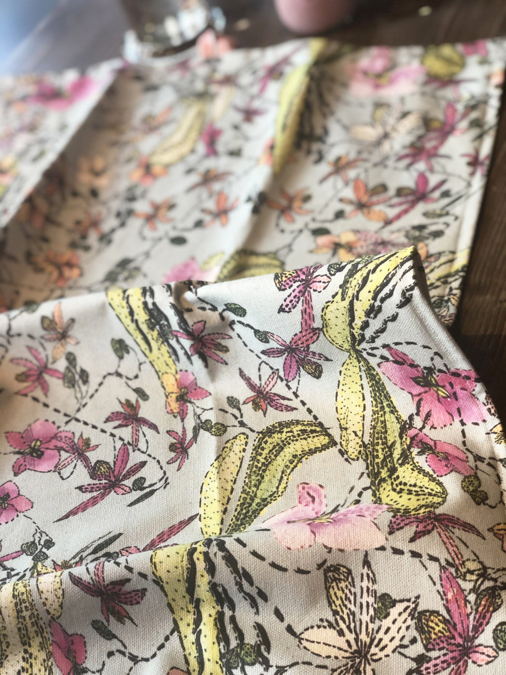 FRAGRANT ORCHIDS  | Organic Dish Towel |