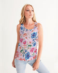 Women's Tank || AMORE Purple Blooms