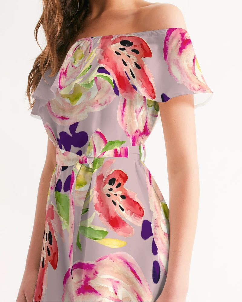 TULIP  THE PERFECT LOVE Women's Off-Shoulder Dress