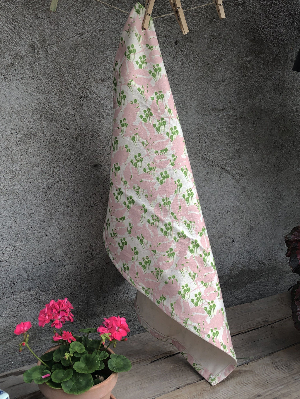 ROSY ROSE | Organic Dish Towel |