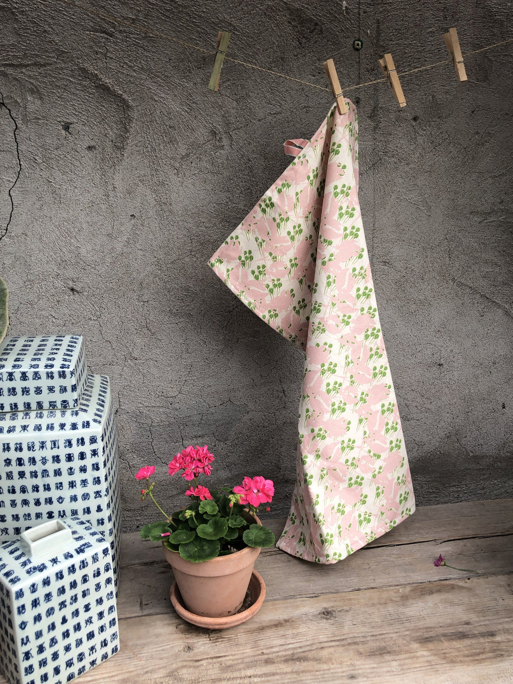 ROSY ROSE | Organic Dish Towel |