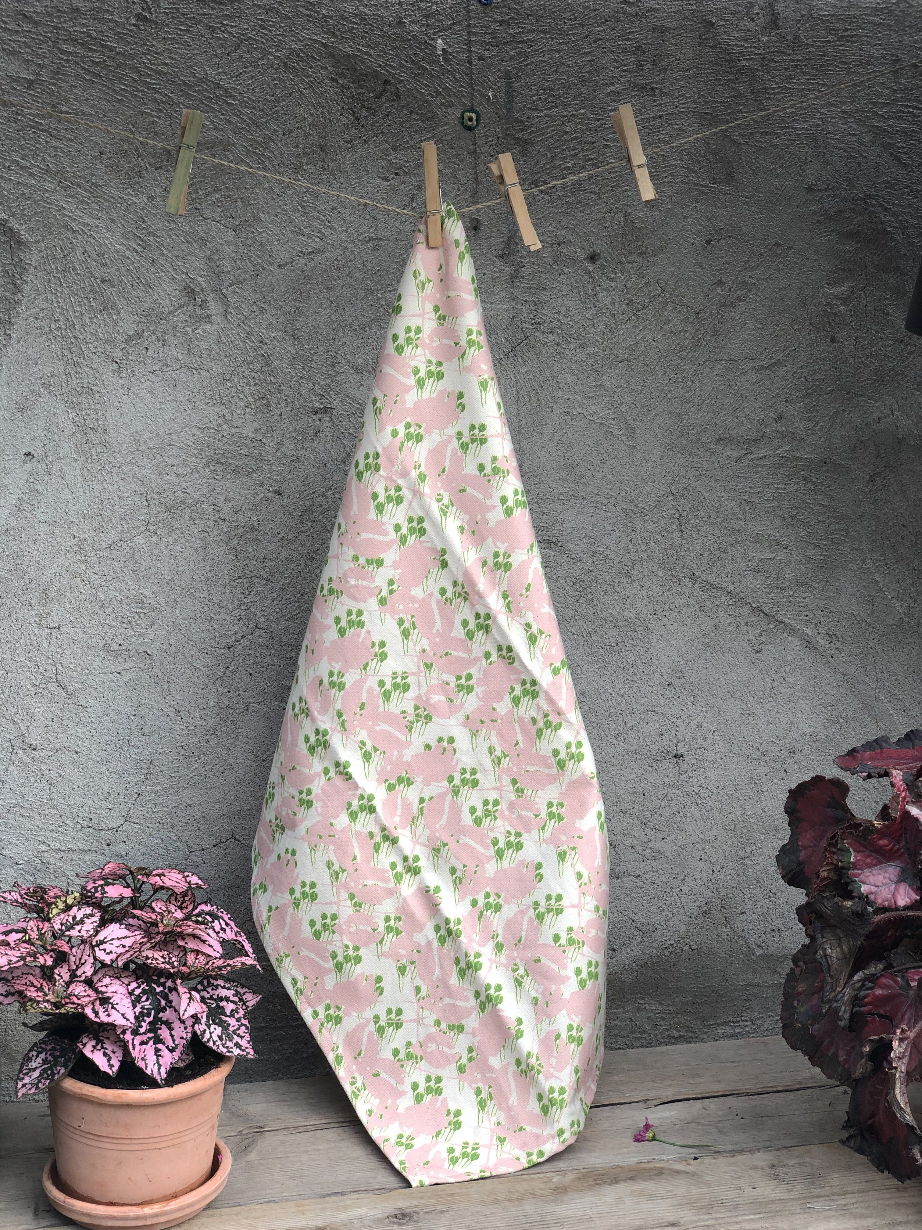 ROSY ROSE | Organic Dish Towel |